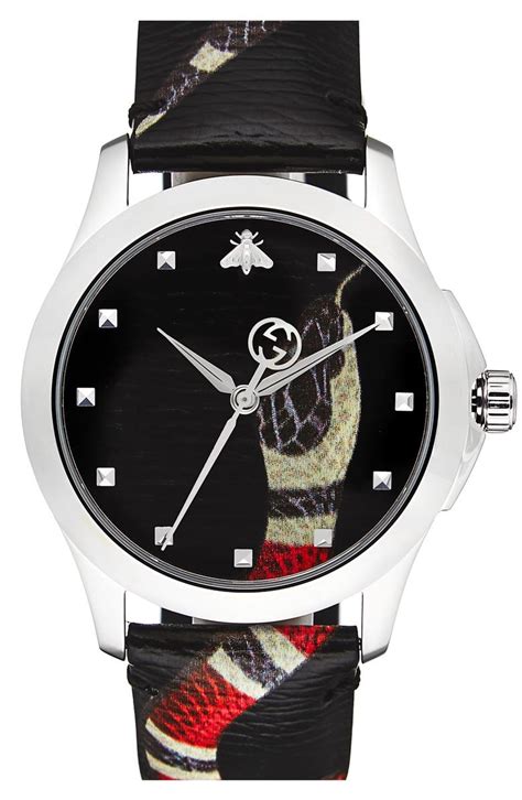 Gucci snake watch men's